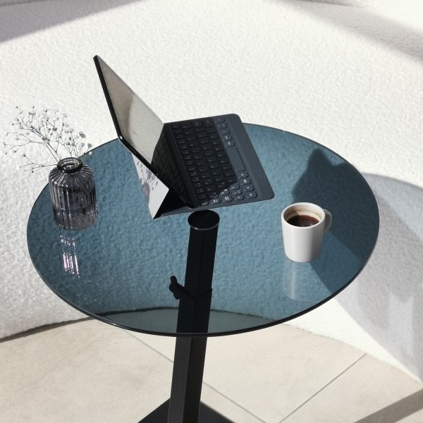 Table basse Fume Ø40 cm - Noir Table basse Fume Ø40 cm - Noir