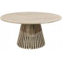 Salt runt konformat matbord D150 cm - Gr teak