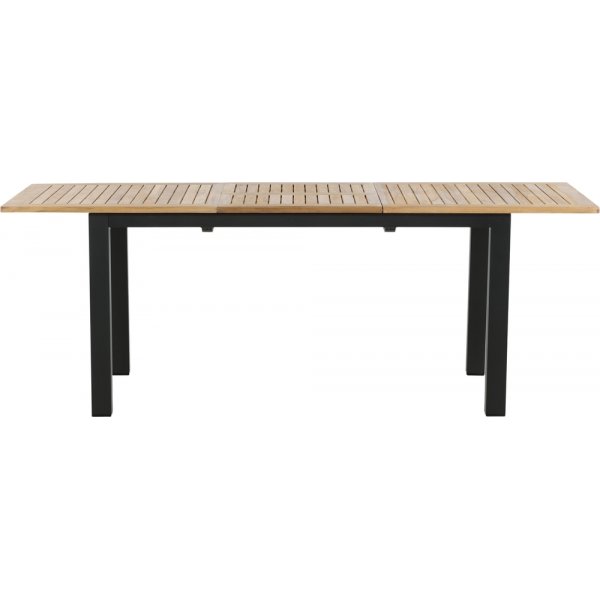 Panama matbord 210 x 90 cm - Svart/Natur Panama matbord 210 x 90 cm - Svart/Natur