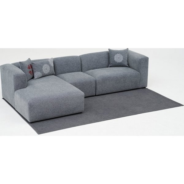 Linden divansoffa vänster - Grå Linden divansoffa vänster - Grå