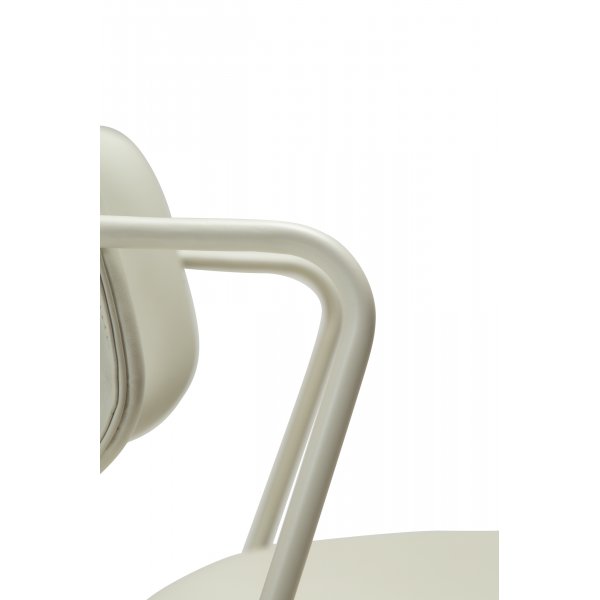 Chaise de salle à manger Zed - PU blanc Chaise de salle à manger Zed - PU blanc