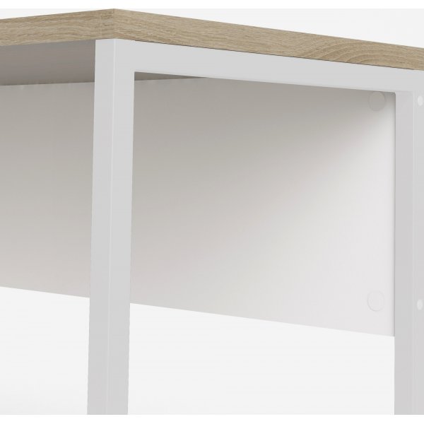 Bureau Function Plus 145,1 x 81 x 76,8 cm - Blanc/chêne Bureau Function Plus 145,1 x 81 x 76,8 cm - Blanc/chêne