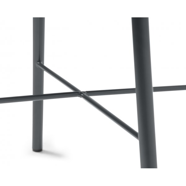 Chaise Cara en tissu gris foncé Chaise Cara en tissu gris foncé