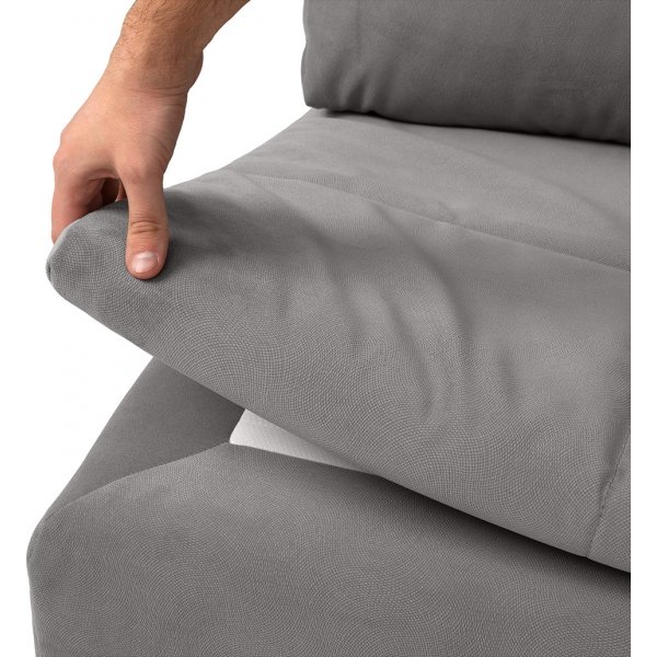 Lango 3-sits bäddsoffa - Grå Lango 3-sits bäddsoffa - Grå