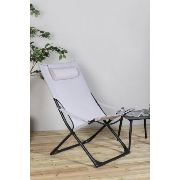 Seville solstol - Svart/Grå Seville solstol - Svart/Grå