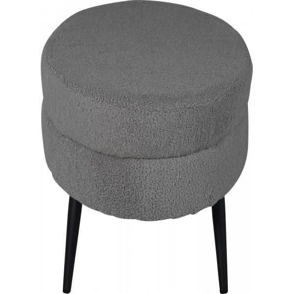 Rino sittpuff - Gråbeige teddy Rino sittpuff - Gråbeige teddy
