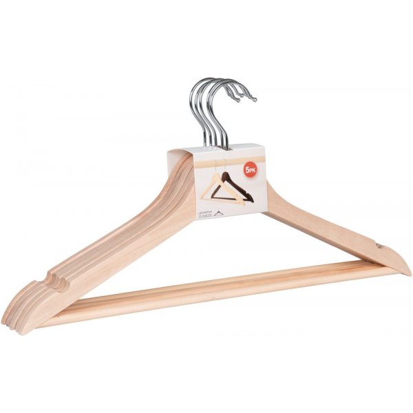 Dussa 5-pack galgar i natur