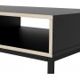 Stubbe soffbord 117,2 x 60 cm - Svart/ek