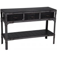Sideboard Factory - Svart / Metall Sideboard Factory - Svart / Metall