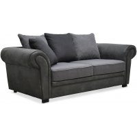 Delux 2-sits soffa med kuvertkuddar - Grå/Antracit/Vintage Delux 2-sits soffa med kuvertkuddar - Grå/Antracit/Vintage