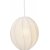 Abat-jour plafonnier Olivia Twist - blanc - 35 cm