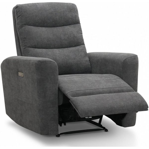 Fauteuil inclinable Chicago avec mécanisme électrique - Gris Fauteuil inclinable Chicago avec mécanisme électrique - Gris