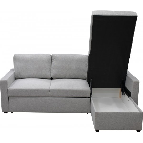 Bäddsoffa med förvaring 220 cm bred Bäddsoffa med förvaring 220 cm bred