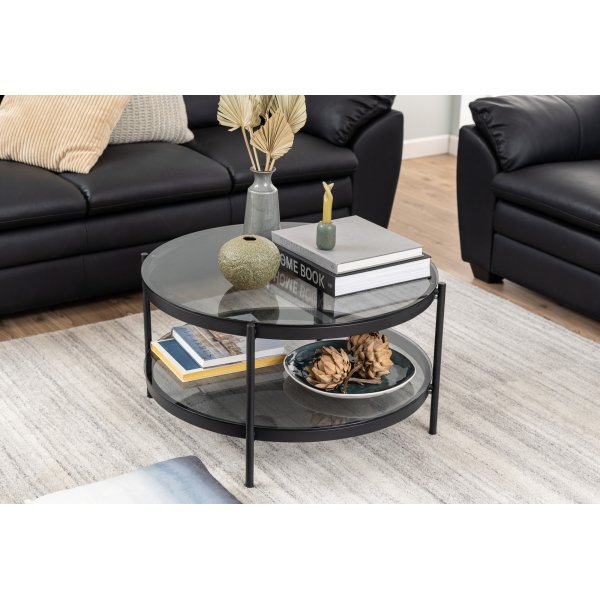 Table basse Bayonne Ø79 cm - Gris Table basse Bayonne Ø79 cm - Gris