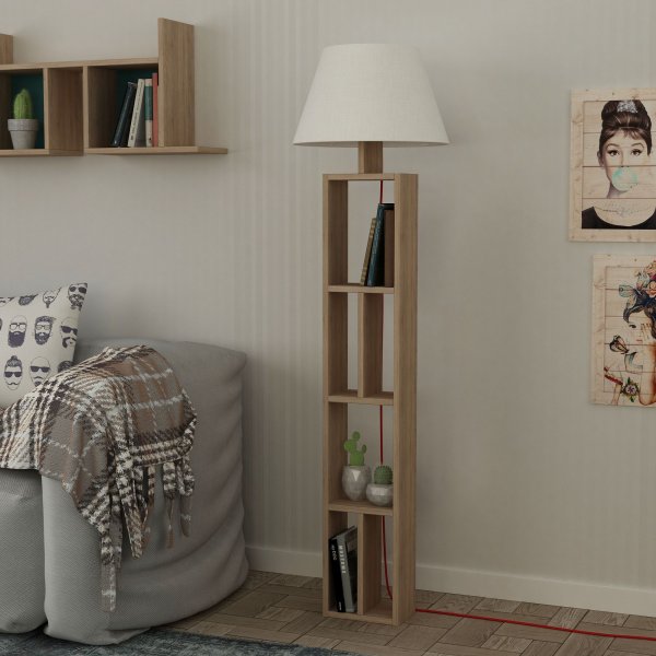Giorno vloerlamp - Sonoma eik Giorno vloerlamp - Sonoma eik
