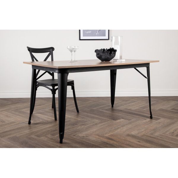 Tempe matbord 140 x 80 cm - Valnöt Tempe matbord 140 x 80 cm - Valnöt