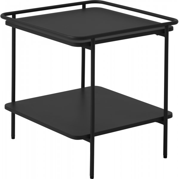 Spicy sidobord 45 x 45 cm - Svart