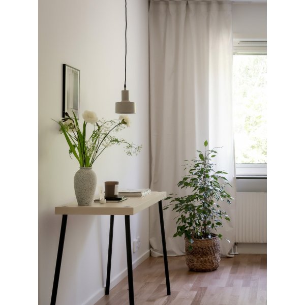 Solo raamlamp - Mat beige - 13 cm