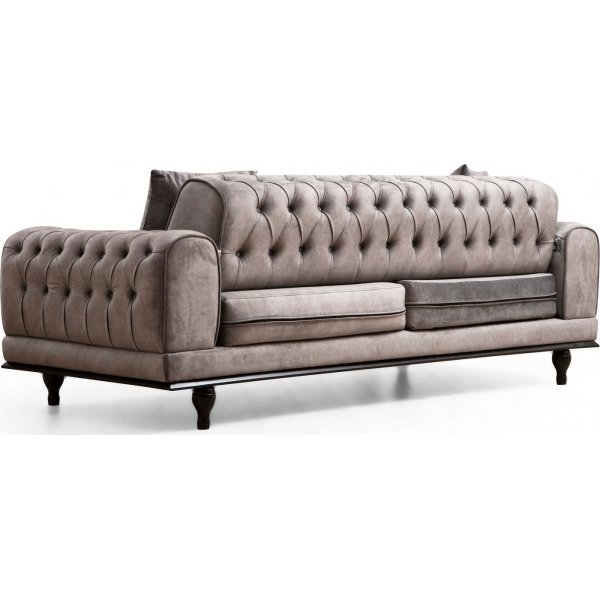 Arredo Capitone 3-sits bäddsoffa - Antracit Arredo Capitone 3-sits bäddsoffa - Antracit