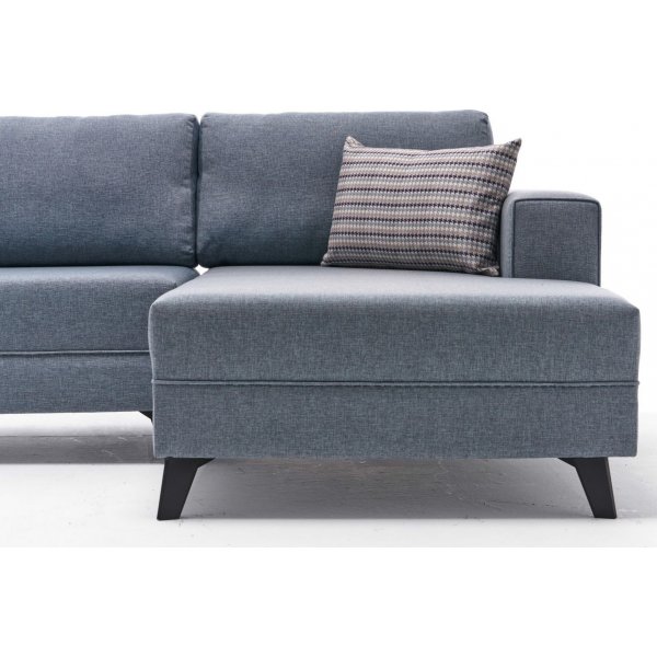 Canapé-lit modèle U - Bleu Canapé-lit modèle U - Bleu