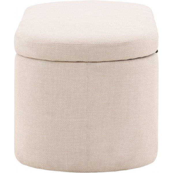 Pouf Potenza - Blanc cassé Pouf Potenza - Blanc cassé