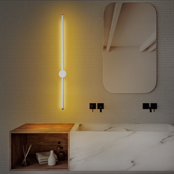 Glavo wandlamp 2 - Wit