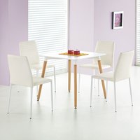 Nesto matbord 80x80 cm - Vit Nesto matbord 80x80 cm - Vit