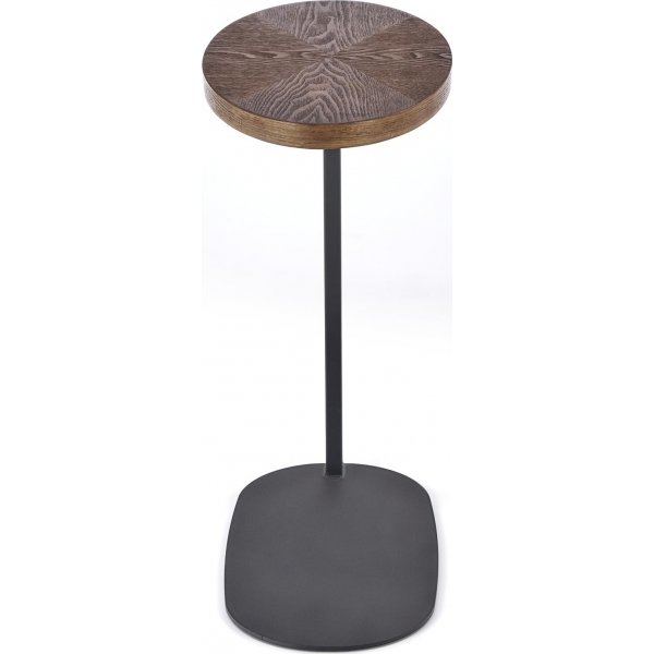 Table d\\\'appoint Delphi 48 x 26 cm - Noyer/noir Table d\\\'appoint Delphi 48 x 26 cm - Noyer/noir