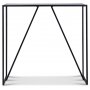 Lazio barbord i metall 110x60 cm + Textilskydd fr mbler