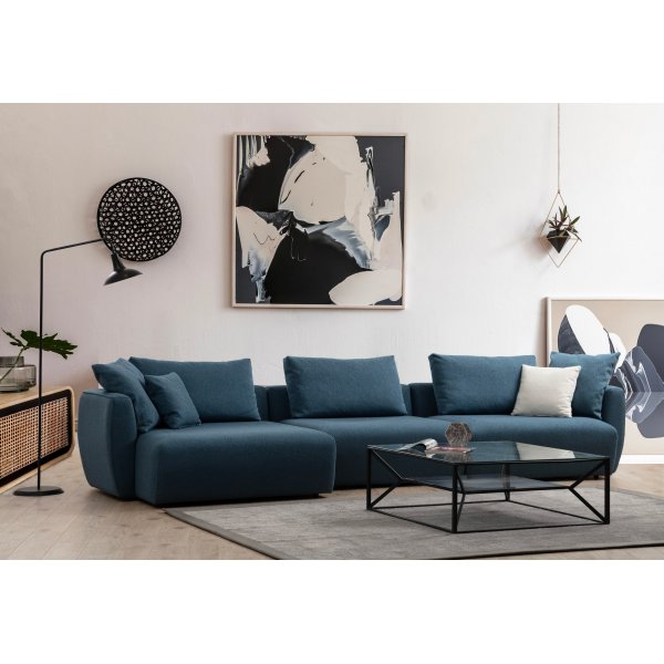 Canapé divan Maya 365 cm - Bleu Canapé divan Maya 365 cm - Bleu