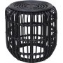 Edsta satsbord set 60/45 cm - Rotting/svart