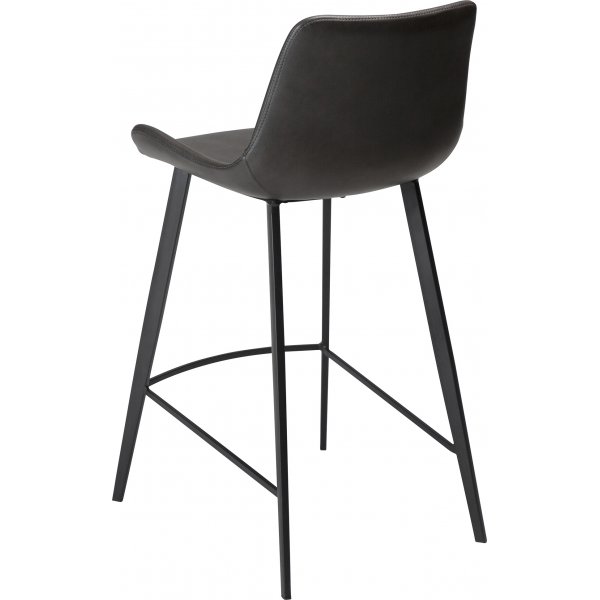 Hype barstol 91 cm - Grå PU Hype barstol 91 cm - Grå PU