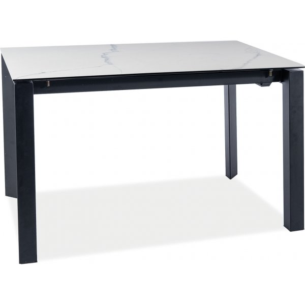 Metropol matbord 120-180 cm - Svart/vit Metropol matbord 120-180 cm - Svart/vit