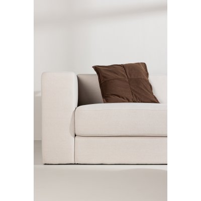 Lumi 3-sits soffa - Vit linne