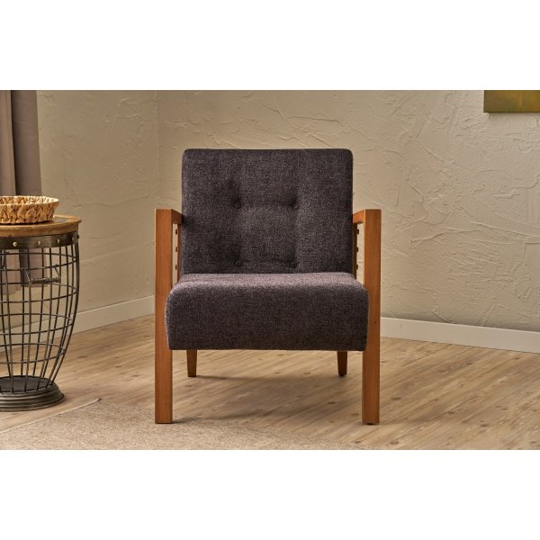 Fauteuil Kemer - Anthracite Fauteuil Kemer - Anthracite