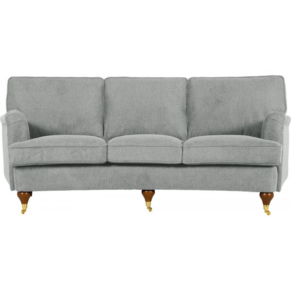 Howard 3-sits soffa grå 225 cm + Fläckborttagare för möbler Howard 3-sits soffa grå 225 cm + Fläckborttagare för möbler