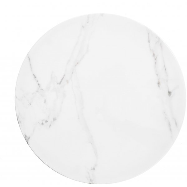Table basse Wisconsin Ø60 cm - Marbre blanc/or Table basse Wisconsin Ø60 cm - Marbre blanc/or