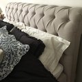 Kundbild Sänggavel chesterfield - Välj din favoritfärg: Maffig och jättefin, passade...