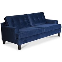Space 3-sits soffa - Mörkblå Sammet Space 3-sits soffa - Mörkblå Sammet