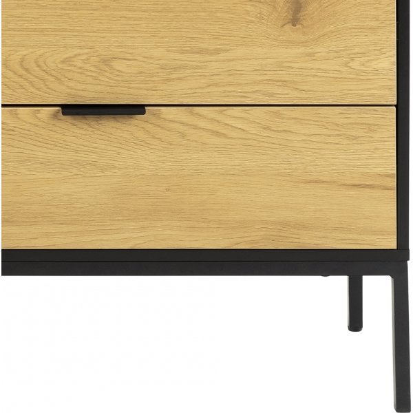 Buffet Seaford 160 cm - Noir Buffet Seaford 160 cm - Noir
