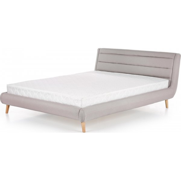 Bernard 140x200 cm bedframe in grijze stof