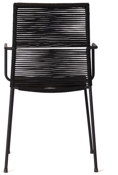 Rope matstol - Svart