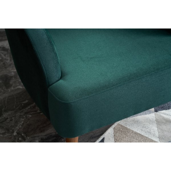 Fauteuil Karina - Vert pétrole Fauteuil Karina - Vert pétrole