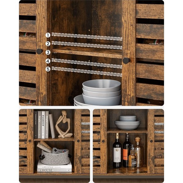 Buffet Vilgot - Marron/noir Buffet Vilgot - Marron/noir