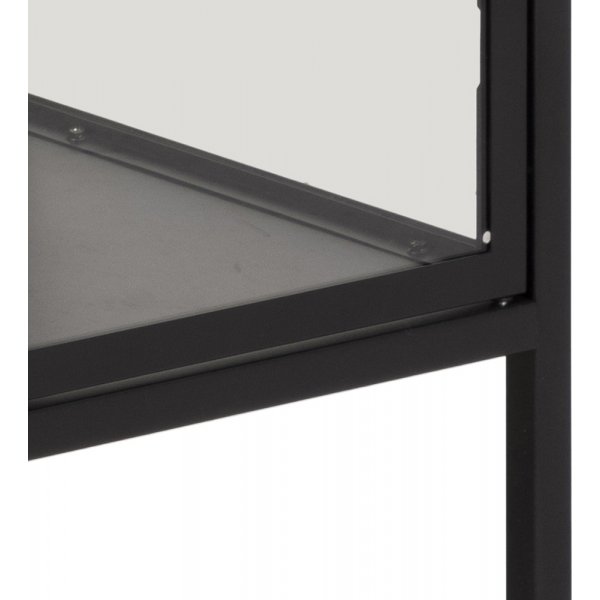 Newcastle vitrinekast - Zwart