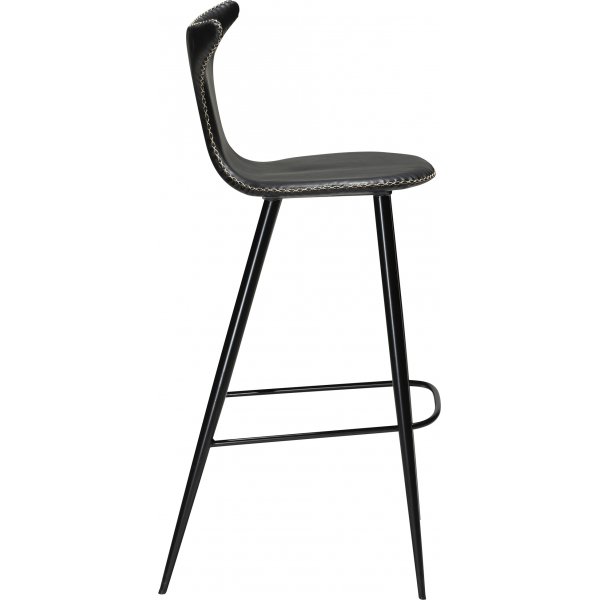 Dolphin barstol - Svart PU Dolphin barstol - Svart PU