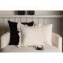 Housse de coussin Hailey - Blanc