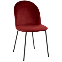 Khloe stol - Bordeaux sammet Khloe stol - Bordeaux sammet