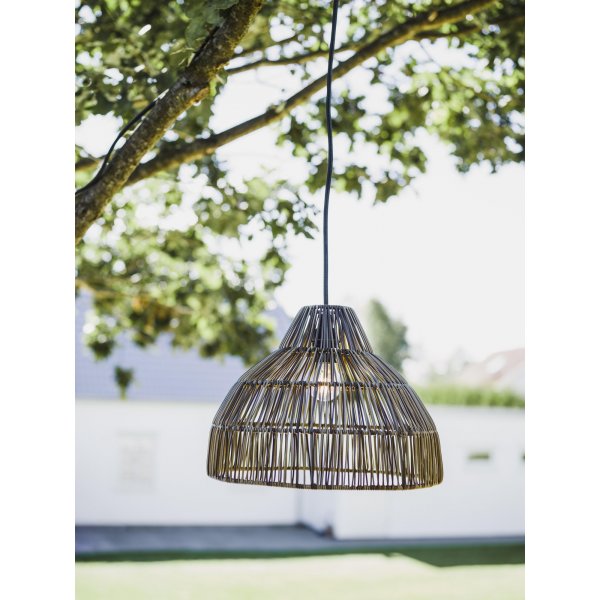 Bao plafondlampenkap voor buitengebruik - Grijs - 40 cm Bao plafondlampenkap voor buitengebruik - Grijs - 40 cm