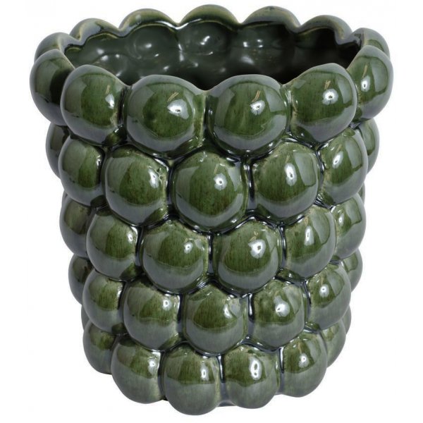 Vas Big Bouble H23 cm - Grn